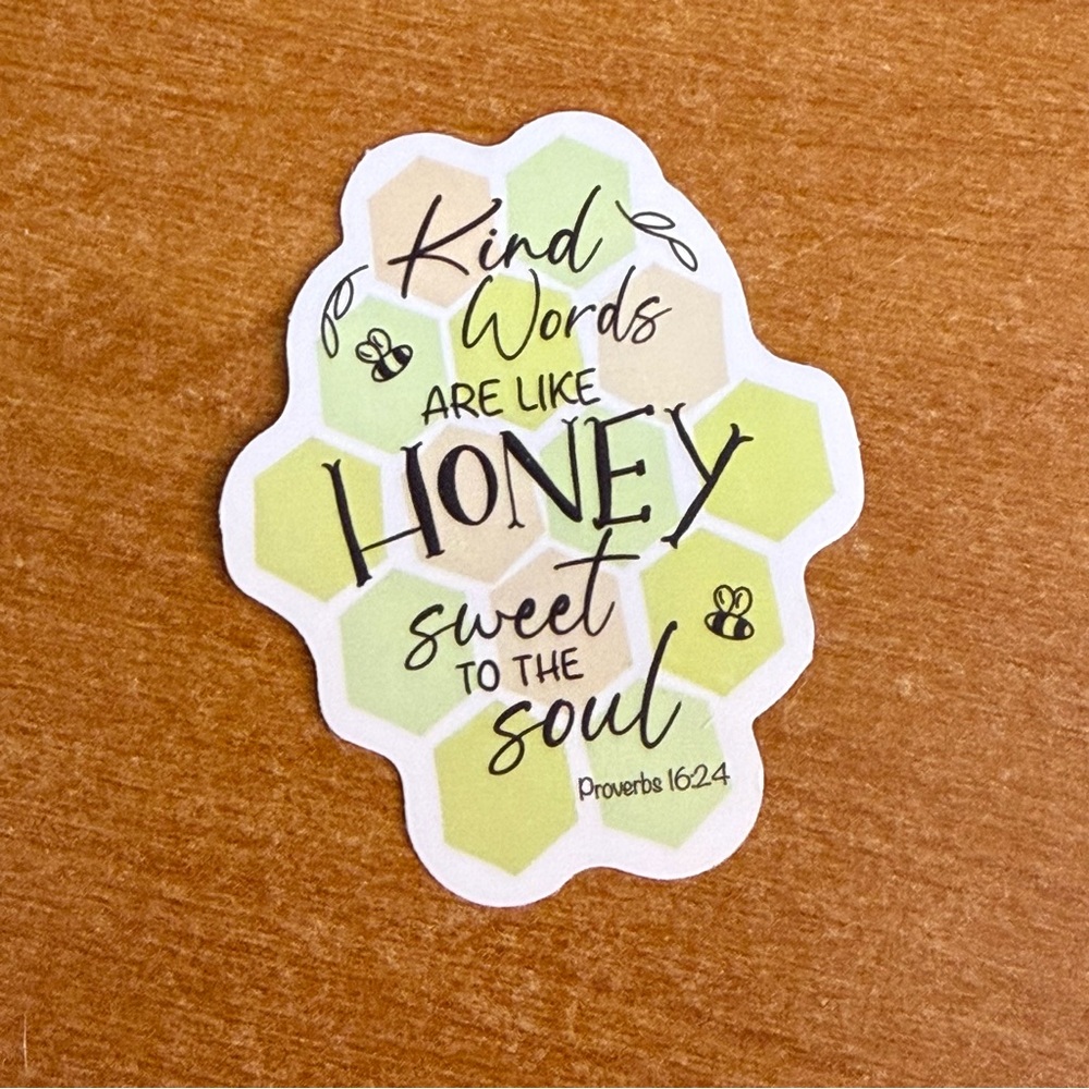 Inspirational Honeycomb Wall Sticker‎